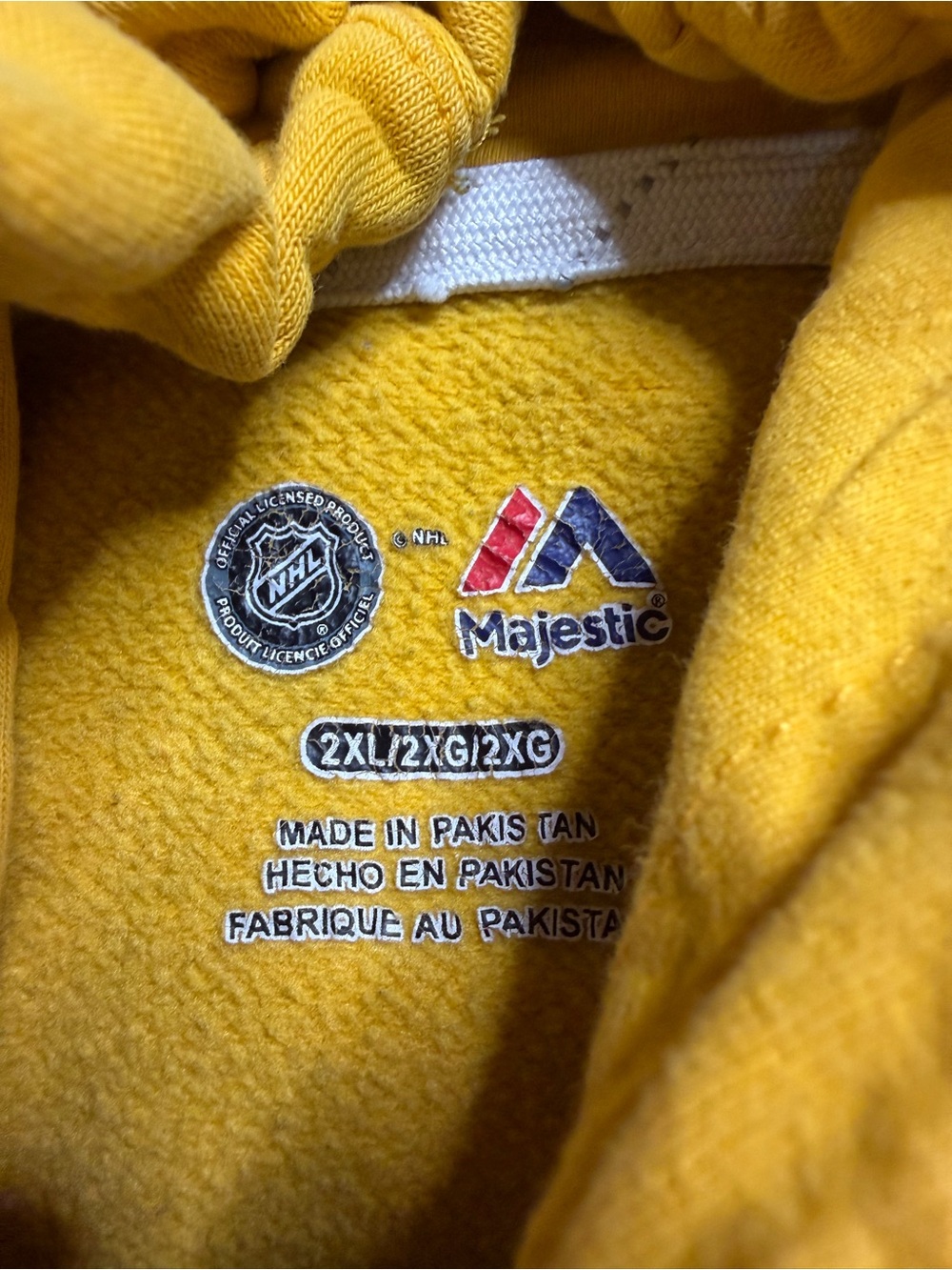 Majestic Boston Bruins Pullover Hoodie - Picture 2 of 6